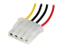 LP4POWEXT12 - StarTech.com 30 cm LP4-strömförlängningskabel - Höger vinkel