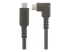 RUSB31CC1MBR - StarTech.com 3ft (1m) Rugged Right Angle USB-C Cable, USB 10 Gbps, USB C to C Data Transfer Cable, 4K 60Hz DP Alt Mode, 100W Power Delivery - Framsidan