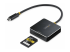 1B-USB-C-SDE-ADAPTER - StarTech.com USB-C SD Express Card Reader, USB 10Gbps, Portable Memory Card Reader, USB Type-C to Secure Digital 7.1 Adapter, Works with Any Operating System - Höger vinkel