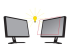 98044058406 - 3M Anti-Glare skyddsfilter till widescreen-skärm 23 tum - Flera vinklar