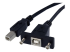 USBPNLBFBM1 - StarTech.com 1 ft Panel Mount USB Cable B to B - Framsidan
