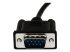 SCNM9FM1MBK - StarTech.com 1 m svart DB9 RS232 seriell nollmodemskabel F/M - Framsidan