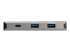 HB31C2A1CGB - StarTech.com USB C-hubb med 3 portar och Gigabit-Ethernet-RJ45 GbE-port - Framsidan