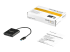 USB32HD2 - StarTech.com USB 3.0 to Dual HDMI Adapter, 1x 4K 30Hz & 1x 1080p, External Video & Graphics Card, USB Type-A to HDMI Dual Monitor Display Adapter Dongle, Supports Windows Only, Black - Höger vinkel