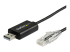 ICUSBROLLOVR - StarTech.com 1,8 m Cisco USB-konsolkabel - Höger vinkel