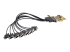 PEX8S1050 - StarTech.com 8-portars PCI Express RS232 seriell kortadapter - Vänster vinkel