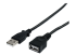 USBEXTAA3BK - StarTech.com 91 cm svart USB 2.0-förlängningskabel A till A – M/F - Höger vinkel