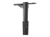 WKSTNCART - StarTech.com Mobile Workstation Cart with Monitor Mount, CPU/PC Holder, Keyboard Tray, Ergonomic Height Adjustable Desktop Computer Cart, Rolling Mobile Standing Workstation on Wheels - Närbild