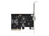 PEX10GSFP - StarTech.com 10G PCIe SFP+ Card, Single SFP+ Port Network Adapter w/ Low Profile, Open SFP+ for MSA-Compliant Modules / Direct-Attach Cables (DAC), 10 Gigabit Fiber PCIe NIC Card - Vänster sida