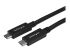 USB31CC1M - StarTech.com USB-C-kabel - Höger vinkel