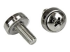 CABSCREWM52 - StarTech.com M5 Mounting Screws and Cage Nuts for Server Rack Cabinet - Framsidan