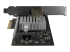 PEX40GQSFPI - StarTech.com QSFP+ servernätverkskort - Höger sida