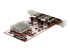 PEXUSB312A2C2V - StarTech.com 4-ports USB PCIe-kort - Ovansidan