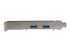 PEXUSB312A3 - StarTech.com 2-portars USB PCIe-kort med 10 Gbps/port - Vänster sida