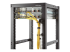 CMHOOK1U - StarTech.com 1U Vertical 2.2 x 3.9in Server Rack Cable Management D-Ring Hook w/ Flexible Opening - Höger vinkel