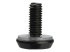CABSCREW1032 - StarTech.com 50 Pack 10-32 Server Rack Cage Nuts and Screws with Washers, Rack Mount Hardware Kit, Network/IT Equipment Cabinet Clip/Captive Nuts & Bolts for Square Rack Holes, Black, TAA - Höger sida