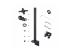H2MPV-MONITOR-MOUNT - StarTech.com Desk Mount For 2x Vertically Stacked Monitors, Dual 49", TAA - Framsidan