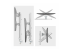 6-MONITOR-ARM-A - StarTech.com Six-Monitor Desk Mount w/ Crossbar, Up To 32" Screens/17.6lb - Flera vinklar