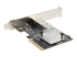 PEX10GSFP - StarTech.com 10G PCIe SFP+ Card, Single SFP+ Port Network Adapter w/ Low Profile, Open SFP+ for MSA-Compliant Modules / Direct-Attach Cables (DAC), 10 Gigabit Fiber PCIe NIC Card - Höger vinkel