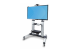 1110C-MOBILE-TV-CART - StarTech.com Rolling TV Cart/Stand On Wheels, Up to 100inch/220lb Screens - Höger vinkel