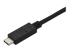 CDP2DPMM3MB - StarTech.com 9.8ft/3m USB C to DisplayPort 1.2 Cable 4K 60Hz, USB-C to DisplayPort Adapter Cable HBR2, USB Type-C DP Alt Mode to DP Monitor Video Cable, Compatible w/ Thunderbolt 3, Black - Närbild