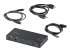 SV221HUC4K - StarTech.com 2-ports hybrid USB-A + HDMI och USB-C KVM-switch - Höger vinkel