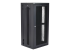 RK2620WALHM - StarTech.com 26U 19" Wall Mount Network Cabinet, 16" Deep Hinged Locking IT Network Switch Depth Enclosure, Assembled Vented Computer Equipment Data Rack with Shelf & Flexible Side Panels - Vänster vinkel