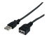 USBEXTAA10BK - StarTech.com 3 m svart USB 2.0-förlängningskabel A till A – M/F - Närbild