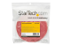 HKLP25RD - StarTech.com 25ft Hook and Loop Roll, Cut-to-Size Reusable Cable Ties, Bulk Industrial Wire Fastener Tape / Adjustable Fabric Wraps Red / Resuable Self Gripping Cable Management Straps - Framsidan