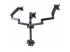 3MP2AG-MONITOR-ARM - StarTech.com Triple Monitor Desk Mount For Up To Three 27in Screens, VESA 75x75/100x100, Tool-Less Arm Adjustments, C-Clamp/Grommet Mount, Spring-Assisted Arms - Tillbaka