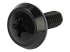 CABSCREW1032 - StarTech.com 50 Pack 10-32 Server Rack Cage Nuts and Screws with Washers, Rack Mount Hardware Kit, Network/IT Equipment Cabinet Clip/Captive Nuts & Bolts for Square Rack Holes, Black, TAA - Höger vinkel