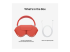 MGYM3ZM/A - Apple AirPods Max - Hörlurar med mikrofon - Framsidan
