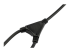 PXT101YEU2M - StarTech.com 2m (6ft) Computer Power Cord, 18AWG, EU Schuko to 2x C13 Power Cord, 10A 250V, Black Replacement AC Cord, TV/Monitor Power Cable, Schuko CEE 7/7 to IEC 60320 2x C13 Power Cord - Närbild