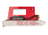 PEX4SFF8639U3 - StarTech.com U.3 to PCIe Adapter Card, PCIe 4.0 x4 Adapter For 2.5" U.3 NVMe SSDs, SFF-TA-1001 PCI Express Add-in Card for Desktops/Servers, TAA Compliant - Vänster sida