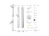 6-MONITOR-ARM-A - StarTech.com Six-Monitor Desk Mount w/ Crossbar, Up To 32" Screens/17.6lb - Flera vinklar