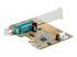 11050-PC-SERIAL-CARD - StarTech.com PCI Express Serial Card, PCIe to RS232 (DB9) Serial Interface Card, PC Serial Card with 16C1050 UART, Standard or Low Profile Brackets, COM Retention, For Windows & Linux - Höger vinkel