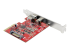 PEXUSB311AC3 - StarTech.com 2 portar 10 Gbit/s USB-A &amp;amp; USB-C PCIe-kort - Ovansidan