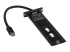 SM21BMU31CI3 - StarTech.com M.2 SSD Enclosure for M.2 SATA Drives - Höger vinkel