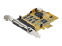 PEX8S1050 - StarTech.com 8-portars PCI Express RS232 seriell kortadapter - Vänster vinkel