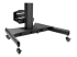 WKSTNCART - StarTech.com Mobile Workstation Cart with Monitor Mount, CPU/PC Holder, Keyboard Tray, Ergonomic Height Adjustable Desktop Computer Cart, Rolling Mobile Standing Workstation on Wheels - Närbild