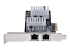 ST10GSPEXNDP2 - StarTech.com 2-Port 10Gbps PCIe Network Adapter Card, Network Card for PCs/Servers, Full-Height/Low-Profile PCIe Ethernet Card w/Jumbo Frames, NIC/LAN Interface Card - Vänster sida