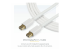 MDPMM3MW - StarTech.com 3m (10 ft) White Mini DisplayPort Cable - Höger vinkel