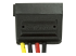SATAPOWADAP - StarTech.com 15 cm 4-stifts LP4 till SATA-strömkabeladapter - Närbild