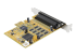 PEX8S1050 - StarTech.com 8-portars PCI Express RS232 seriell kortadapter - Ovansidan