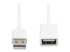 USBEXTPAA3MW - StarTech.com 3m White USB 2.0 Extension Cable Cord - Framsidan