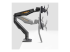 H2M1AS2-MONITOR-ARM - StarTech.com Desk Mount Dual Monitor Arm w/ Crossbar, Up To 27" Displays - Vänster sida