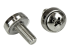 CABSCREWM52 - StarTech.com M5 Mounting Screws and Cage Nuts for Server Rack Cabinet - Flera vinklar
