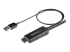HD2DPMM2M - StarTech.com 2 m HDMI till DisplayPort-kabel - Höger vinkel