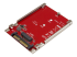 U2M2E125 - StarTech.com M.2 till U.2-adapter - Höger vinkel