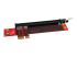 PEX1TO162 - StarTech.com PCI Express X1 to X16 Low Profile Slot Extension Adapter - Vänster vinkel